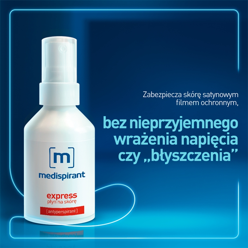 Medispirant Express, antyperspirant eliminujący wzmożoną potliwość, 50 ml