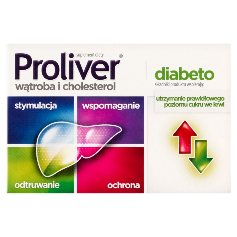 Proliver Diabeto tabletki, 30 szt.