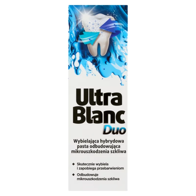 Ultrablanc Duo pasta do zębów, hybrydowa, odbudowująca szkliwo, 75 ml