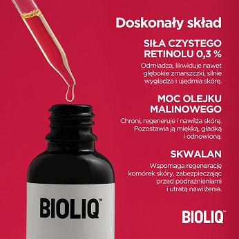 Bioliq, serum odmładzające z retinolem, 20 ml