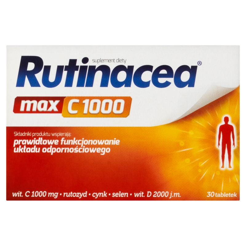 Rutinacea Max C 1000 tabletki, 30 szt. 