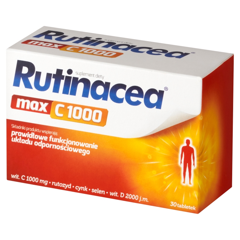 Rutinacea Max C 1000, tabletki, 30 szt.