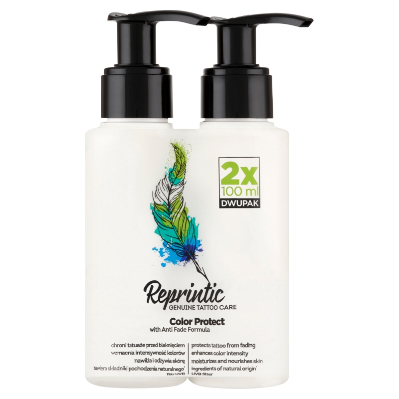 Reprintic, krem do pielęgnacji tatuaży, 2 x 100 ml