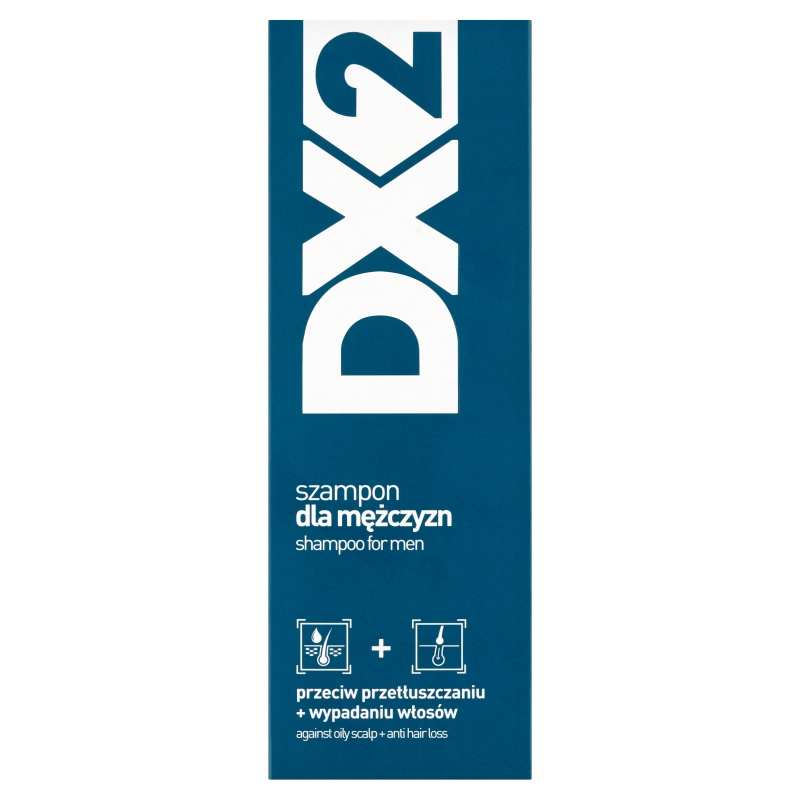 DX2 szampon przeciw przetłuszczaniu i wypadaniu włosów, 150 ml