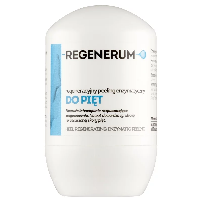 Regenerum, peeling enzymatyczny do pięt, roll-on, 50 ml