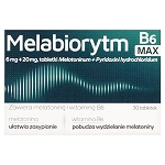 Melabiorytm B6 Max tabletki ułatwiające zasypianie, 30 szt.