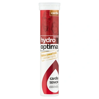 Hydrooptima Senior Cardio, 20 tabletek musujących