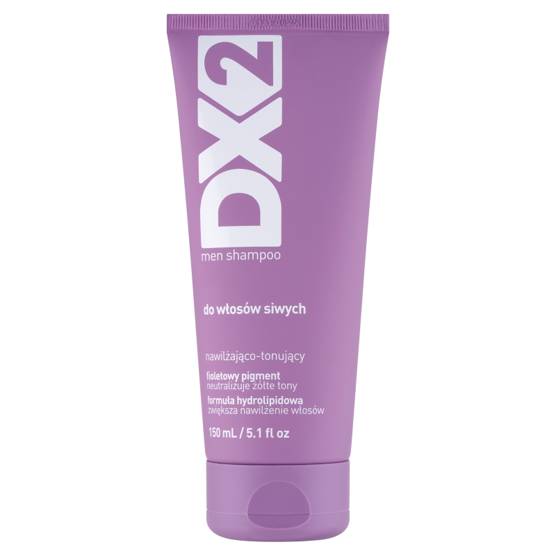 DX2 szampon tonizująco-nawilżający do włosów siwych, 150 ml
