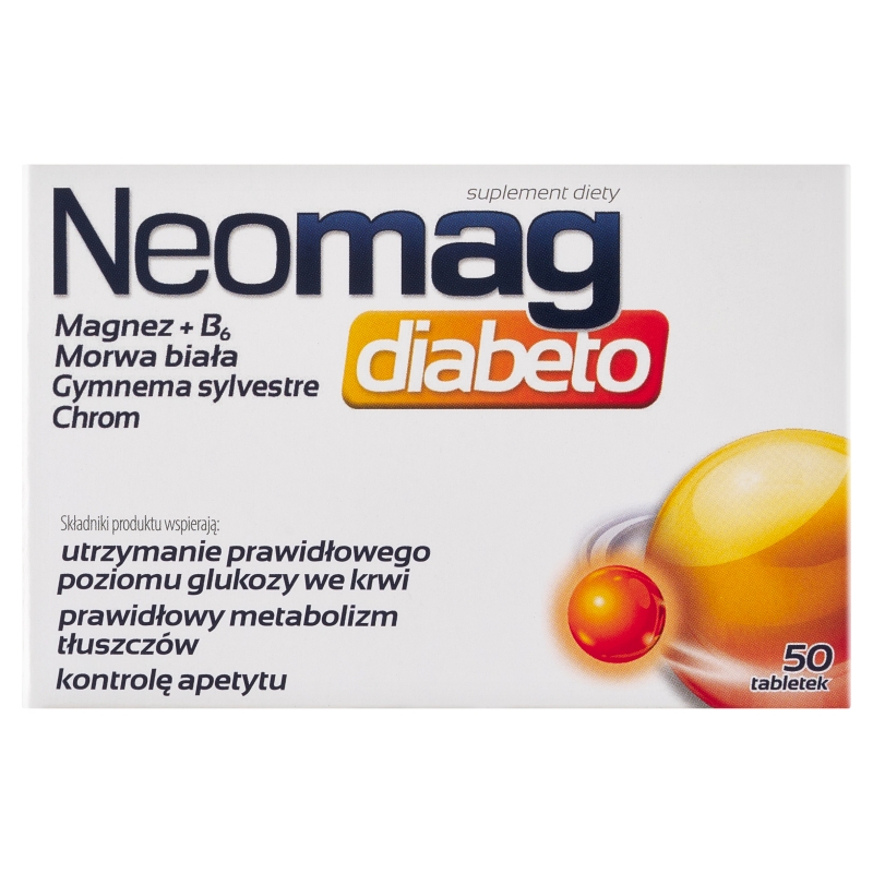 Neomag Diabeto 50 tabletek
