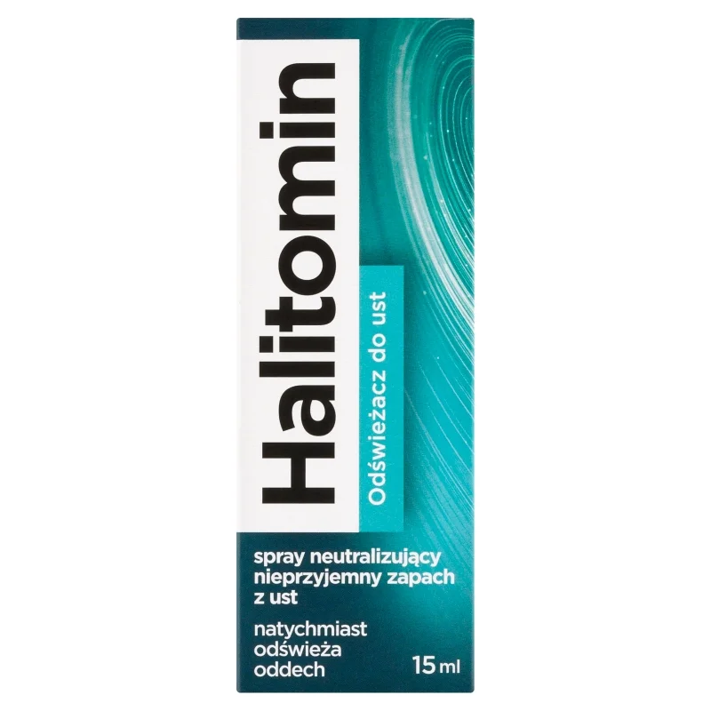Halitomin odświeżacz do ust, 15 ml