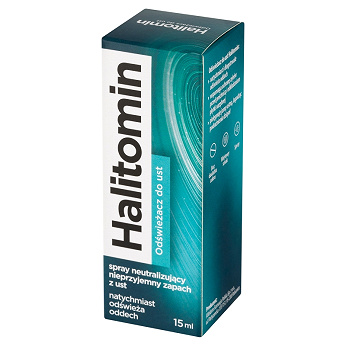 Halitomin, odświeżacz do ust, 15 ml