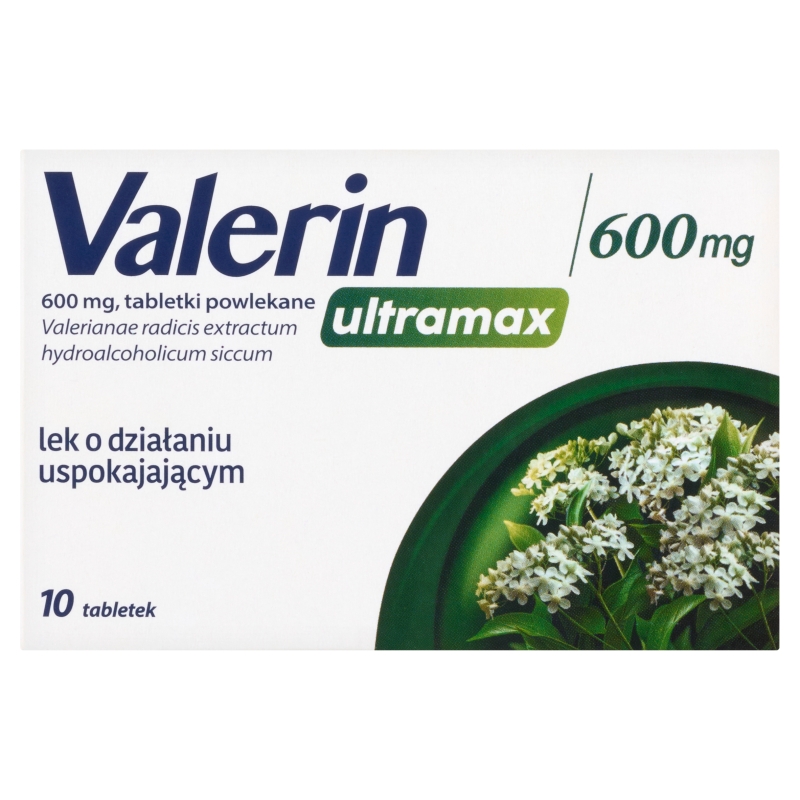 Valerin Ultramax 600 mg 10 tabletek