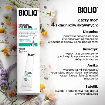 BIOLIQ Pro, korygujący krem pod oczy, 10 ml