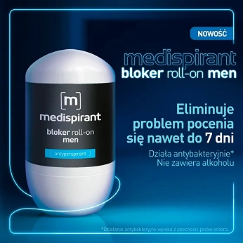 Medispirant Men 72h, roll-on, 40 ml