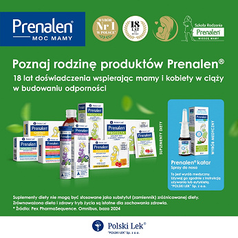 Prenalen Gardło, pastylki ze składnikami wspomagającymi w stanach zaplanych gardła dla kobiet w ciąży i matek karmiących, 16 szt.