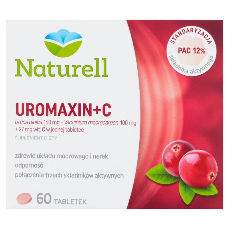 Naturell Uromaxin + C, tabletki, 60 szt.