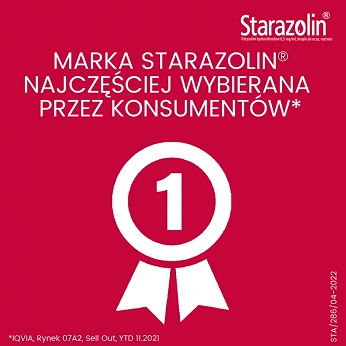 Starazolin 0,05%, krople na obrzęk i przekrwienie spojówek, pieczenie oczu, 2 butelka x 5 ml