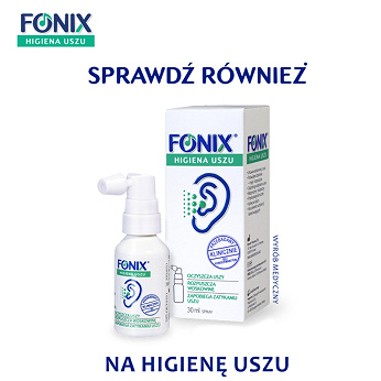 Fonix Ból Uszu, spray na podrażnienie, infekcję i ból ucha, 15 ml