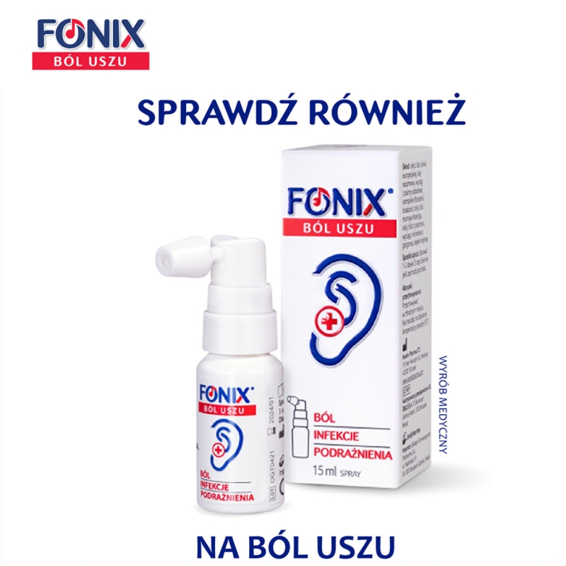 Fonix Higiena Uszu, spray do usuwania woskowiny, 30 ml