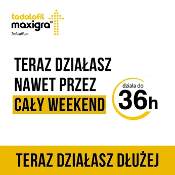Tadalafil Maxigra, tabletki na erekcję, 2 szt.