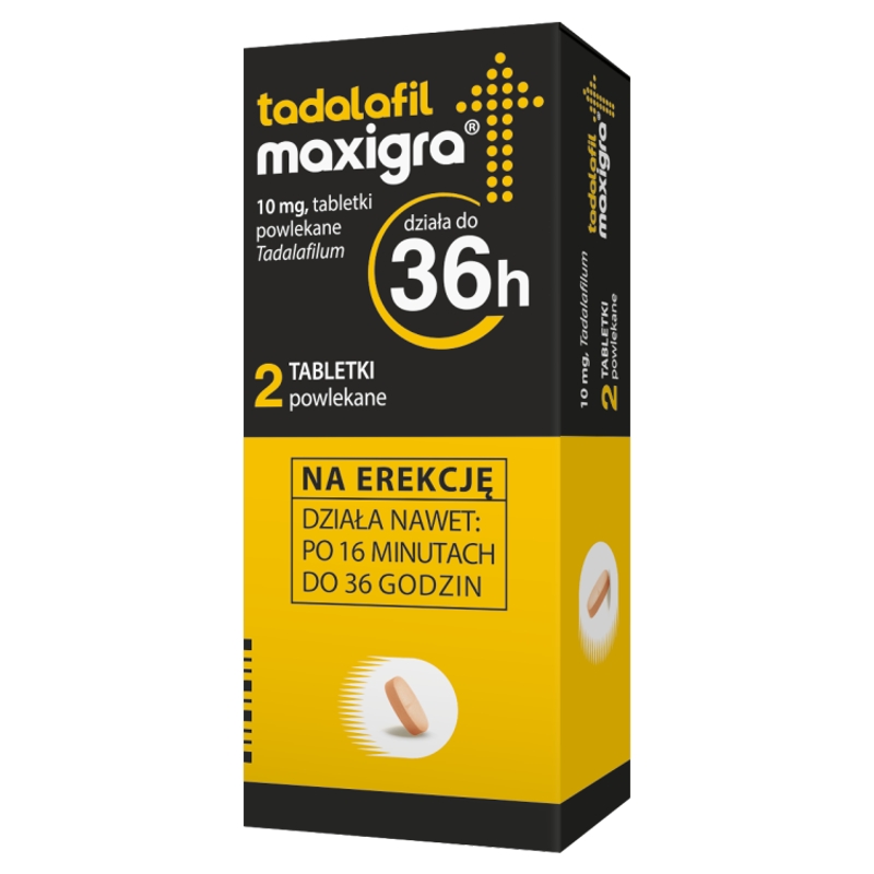 Tadalafil Maxigra tabletki na erekcję, 2 szt.