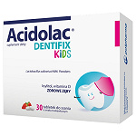 Acidolac Dentifix Kids tabletki do ssania ze składnikami wzmacniającymi zęby, 30 szt.