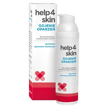 Help4skin, żel przyspieszający gojenie oparzeń, 75 ml