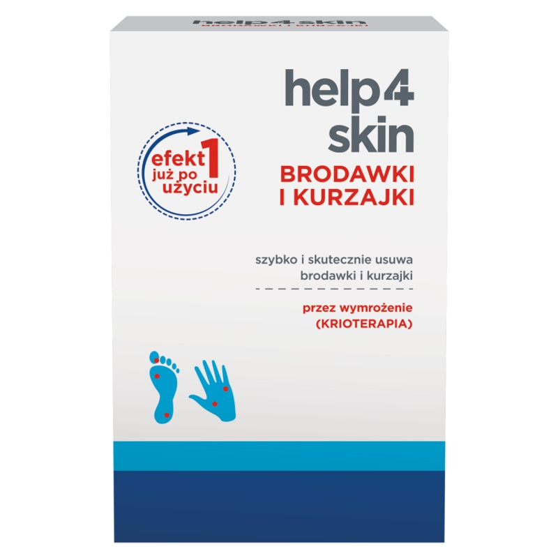 Help4skin, preparat do usuwania brodawek i kurzajek, 50 ml