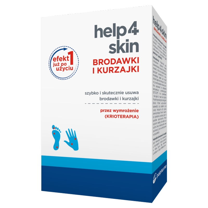 Help4skin, preparat do usuwania brodawek i kurzajek, 50 ml