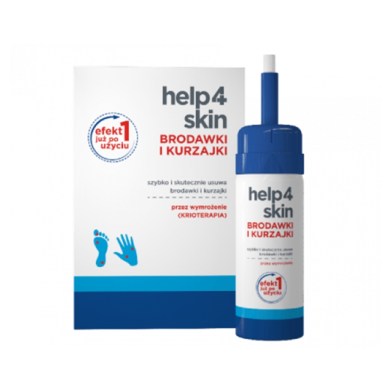Help4skin, preparat do usuwania brodawek i kurzajek, 50 ml