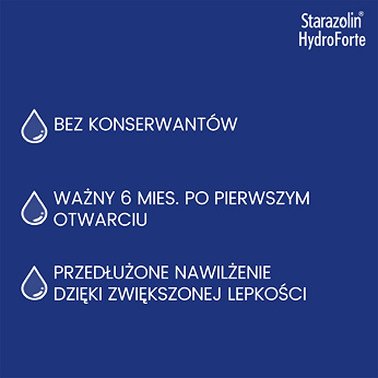 Starazolin HydroForte, krople do oczu, 10 mol