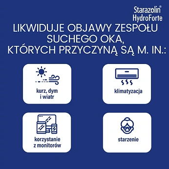 Starazolin HydroForte, krople do oczu, 10 mol