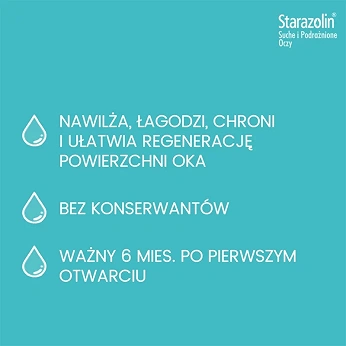 Starazolin Suche i Podrażnione Oczy , krople do oczu, 10 ml