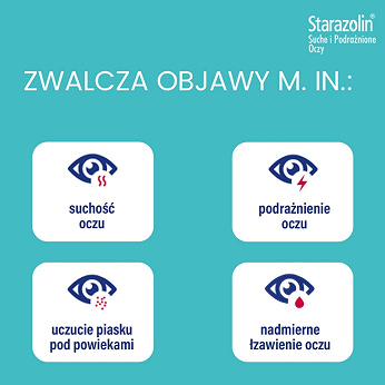 Starazolin Suche i Podrażnione Oczy , krople do oczu, 10 ml
