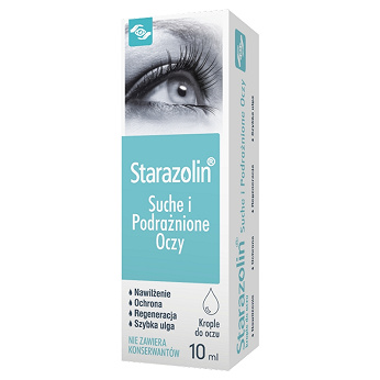 Starazolin Suche i Podrażnione Oczy , krople do oczu, 10 ml