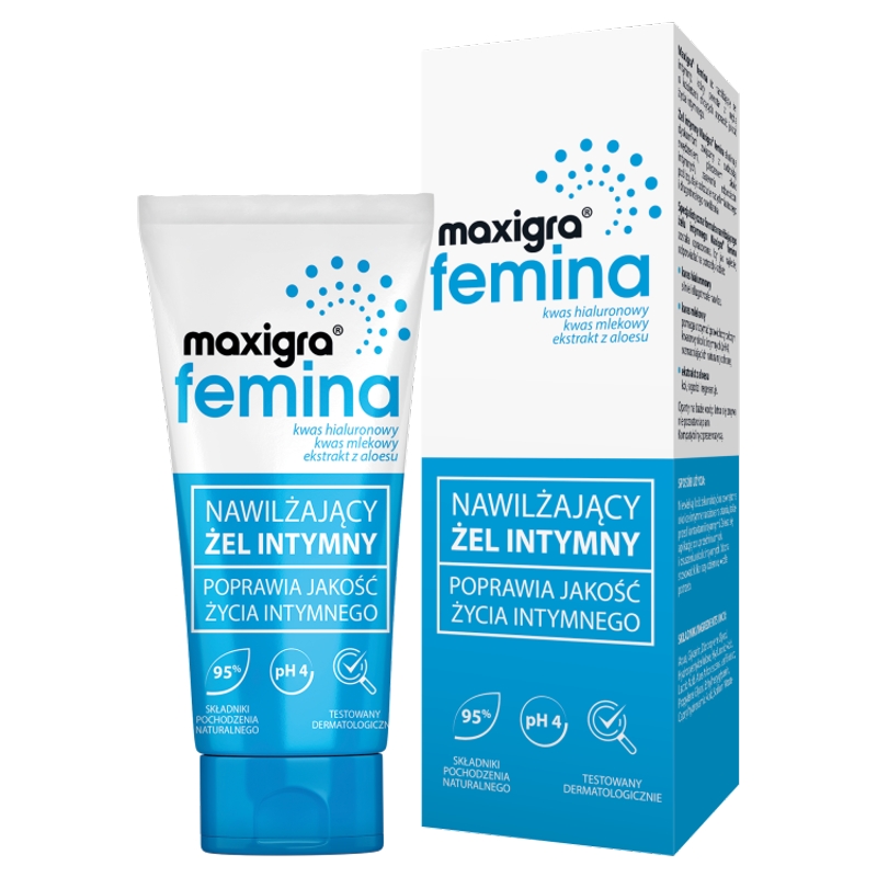 Maxigra femina  nawilżający żel intymny, 75 ml