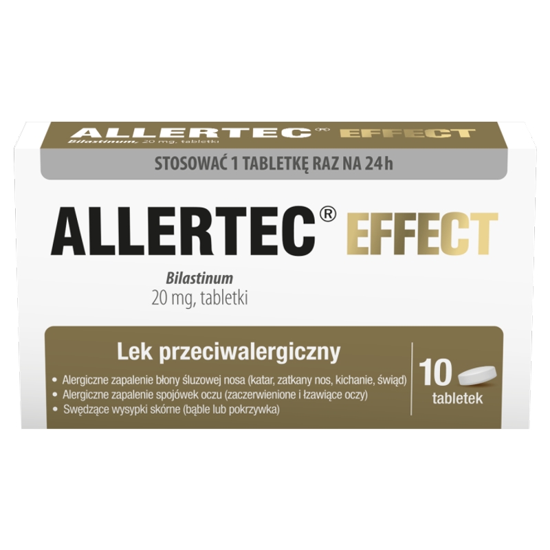 Allertec Effect 20 mg, tabletki 10 sztuk