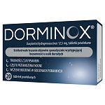 Dorminox tabletki powlekane ułatwiające zasypianie, 20 szt.