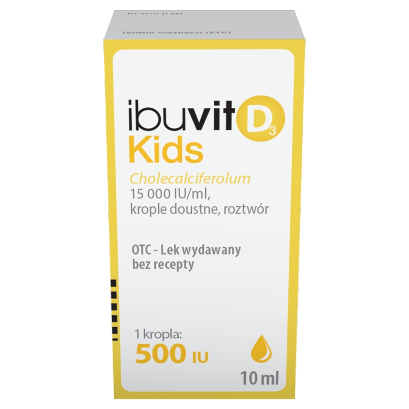 Ibuvit D3 Kids 15 000 IUml , krople, 10ml