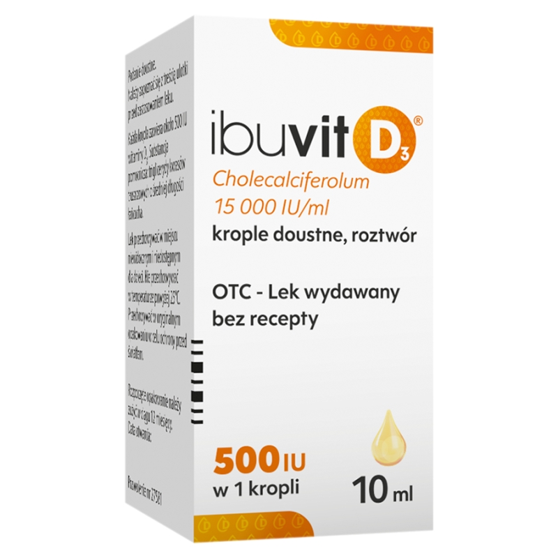 Ibuvit D3 Kids 15 000 IUml  krople, 10ml