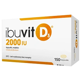 Ibuvit D3 2000 IU 150 kapsułek