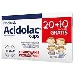 Acidolac 20+10 kapsułek