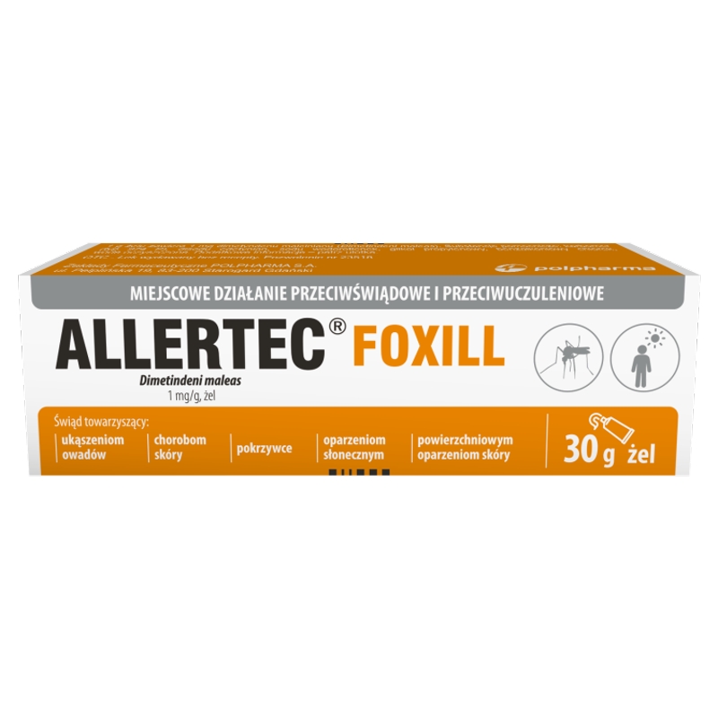 Allertec Foxill 1 mg/g , żel, 30 g