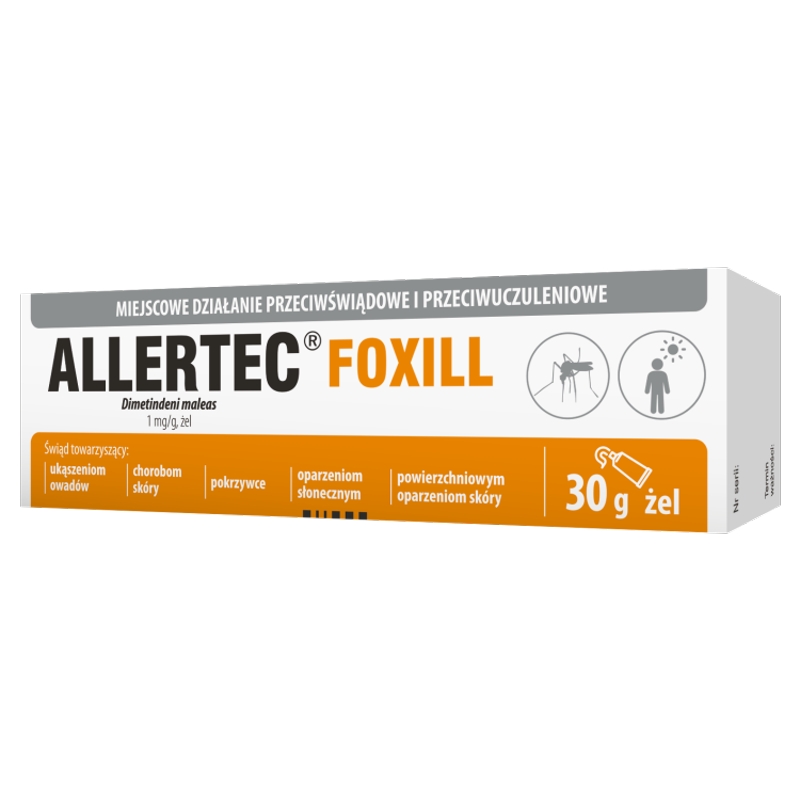 Allertec Foxill 1 mg/g  żel, 30 g