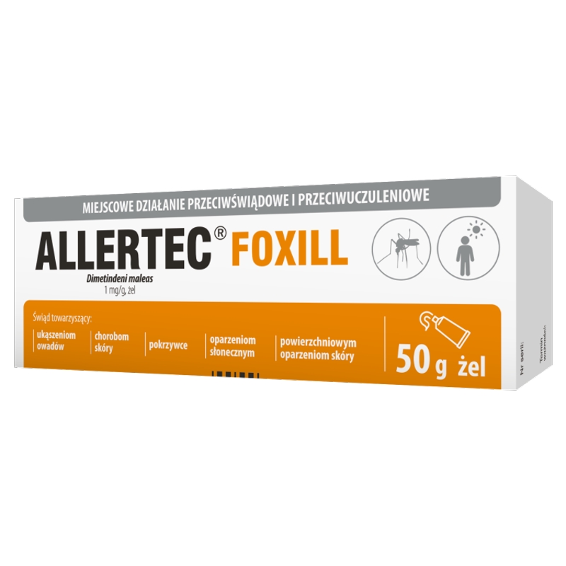 Allertec Foxill 1 mg/g żel, 50 g