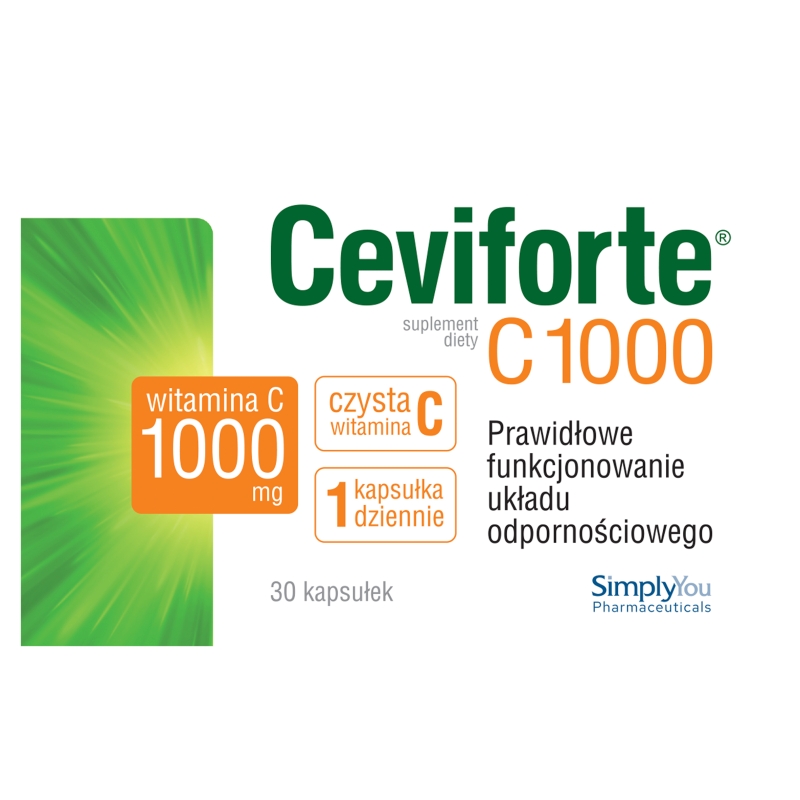 Ceviforte C 1000, kapsułki, 30 szt.