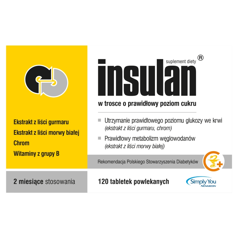Insulan, 120 tabletek powlekanych