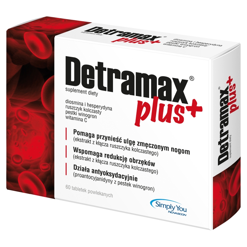 Detramax Plus, 60 tabletek