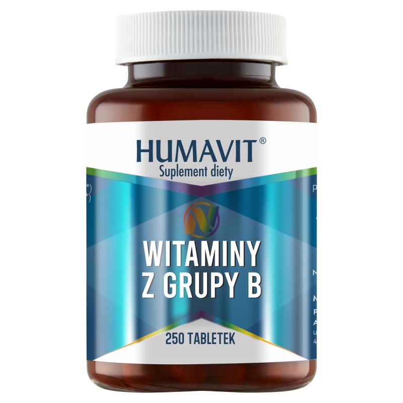 Humavit N tabletki z witaminami z grupy B, 250 szt.