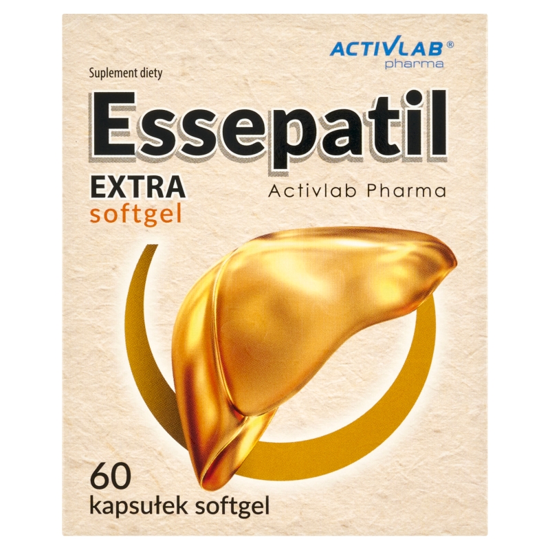 Essepatil Extra Softgel kapsułki zawierające fosfolipidy sojowe, 60 szt.